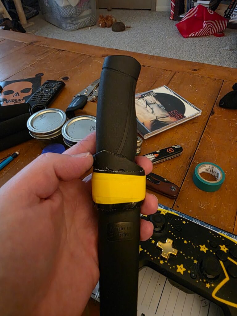 Had to make this righty a leftie w/ t-rex tape. What are your left hand mods?