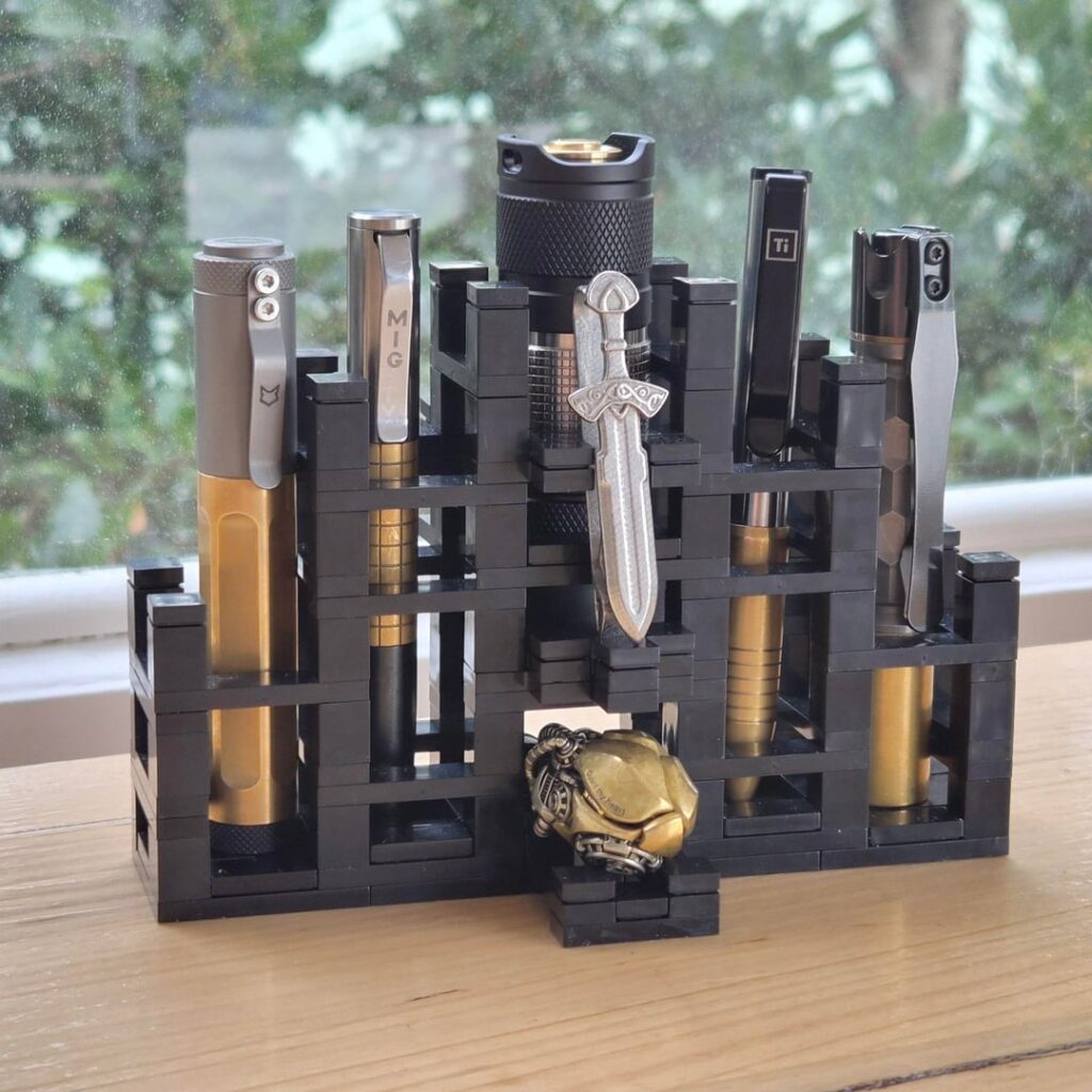 Brass, Black and Ti