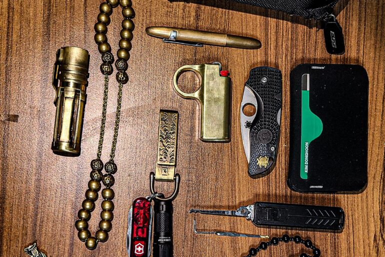 Unseen Reaper: My Custom Brass EDC Project Journey