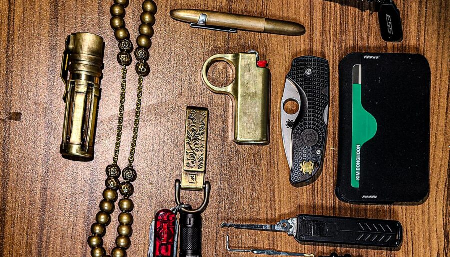 Unseen Reaper: My Custom Brass EDC Project Journey