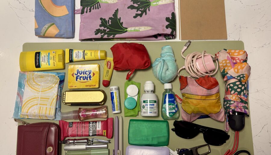 Contents of my daily tote bag (29F)