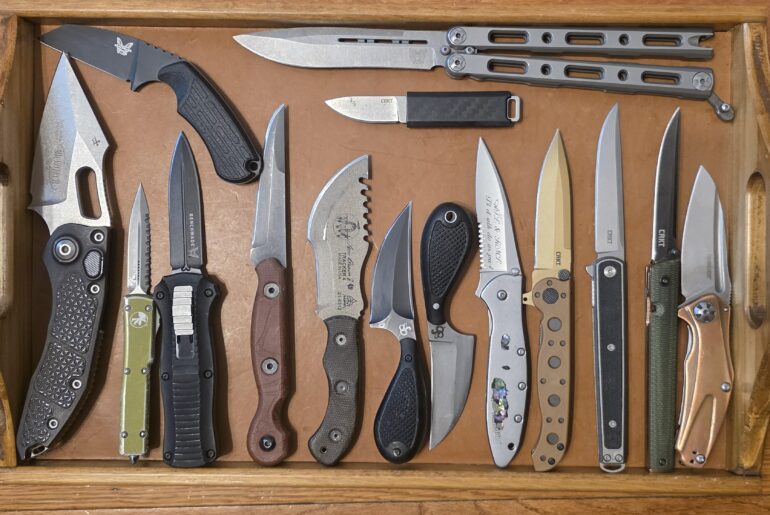 Rate my knife collection