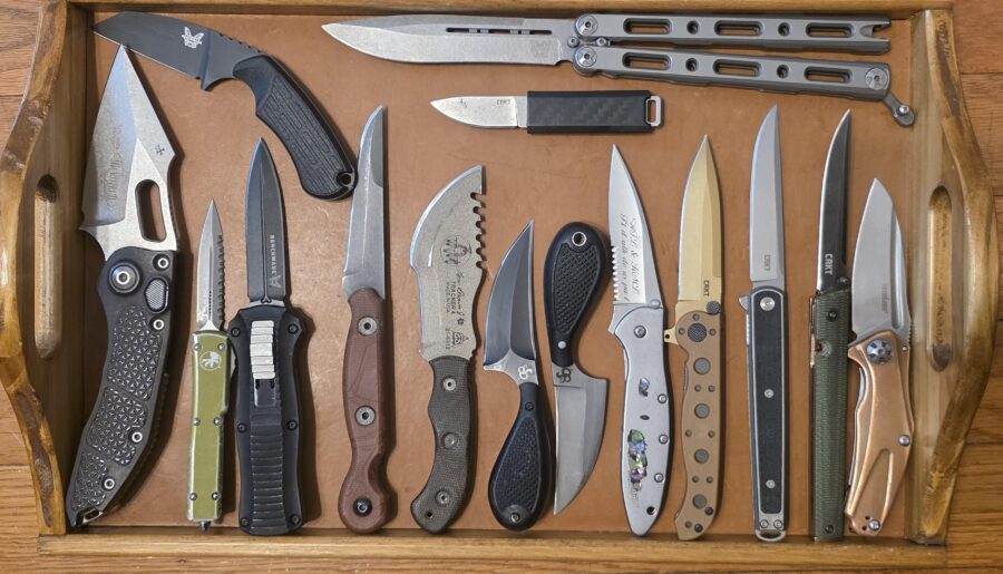 Rate my knife collection