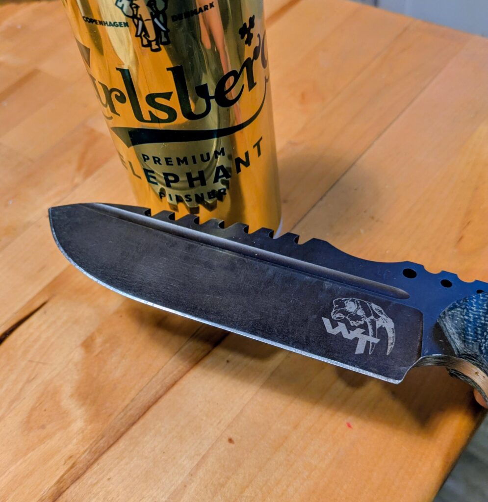 Letter opener sharpening