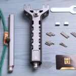 Finally perfected the auto-feeding mechanism. My patented CNC slingshot build disassembled.