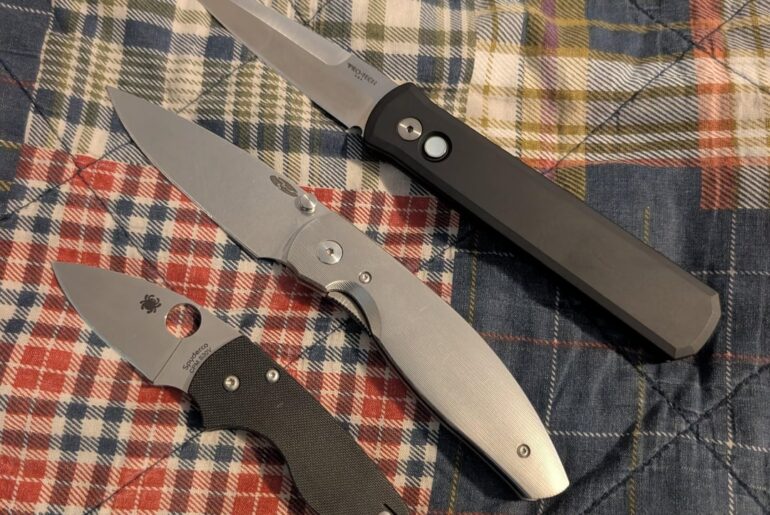 Three new USA made knives