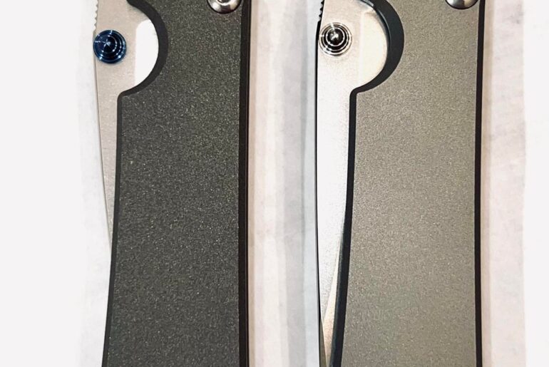 How does the crk sand blasted finish look in person?