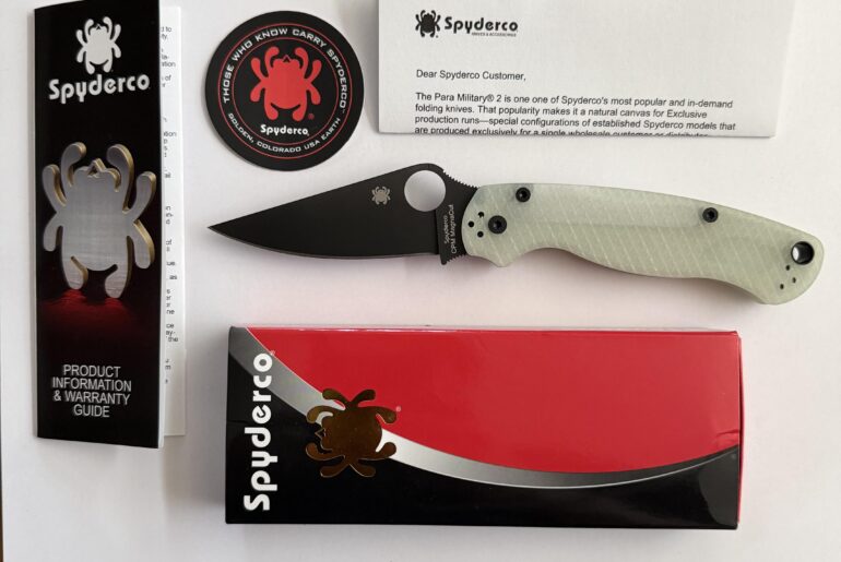 To be honest, I never cared for Spyderco. All my family and friends would tell me about them. Someone posted a picture of a Paramilitary 2 Tanto on r/knives. After seeing it. I started checking out Spyderco again. I must say now 20 years later, I see the true beauty of Spyderco. This is my first!
