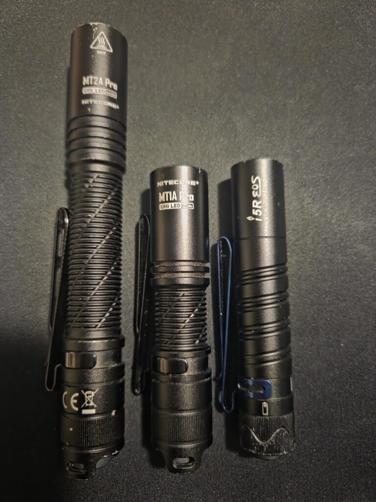 My current flashlight rotation