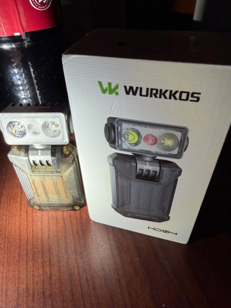 Wurrkos HD04 600mah clip light NW flooder sst20 thrower