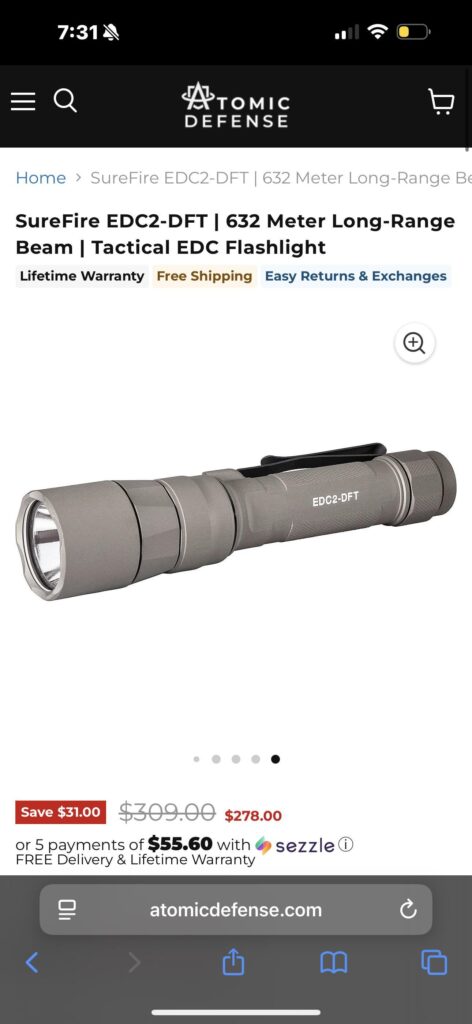 Surefire edc2