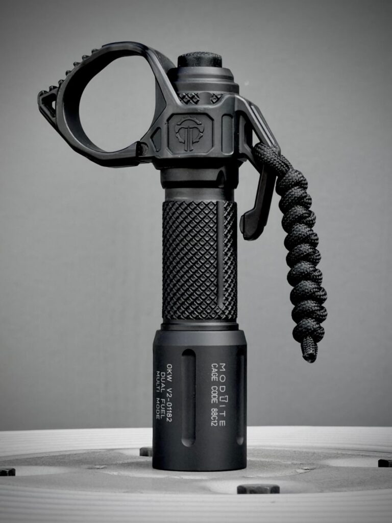 Now THAT’S a Slick Lookin’ Flashlight! Finally got the new OKW V2 in proper form. Weltool BB18 tube/TC20 tail