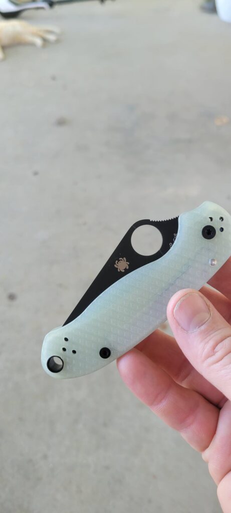 Spyderco paramilitary 3