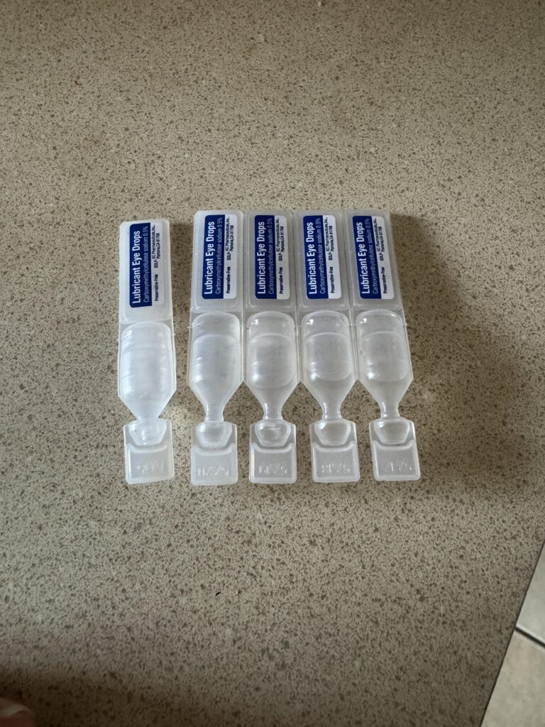 Case/wallet for eye drops?