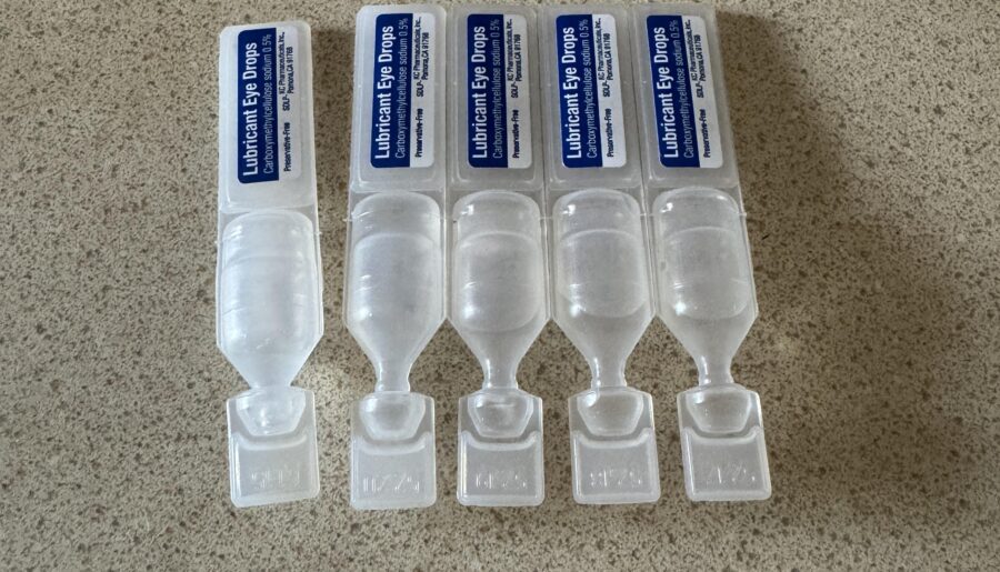 Case/wallet for eye drops?