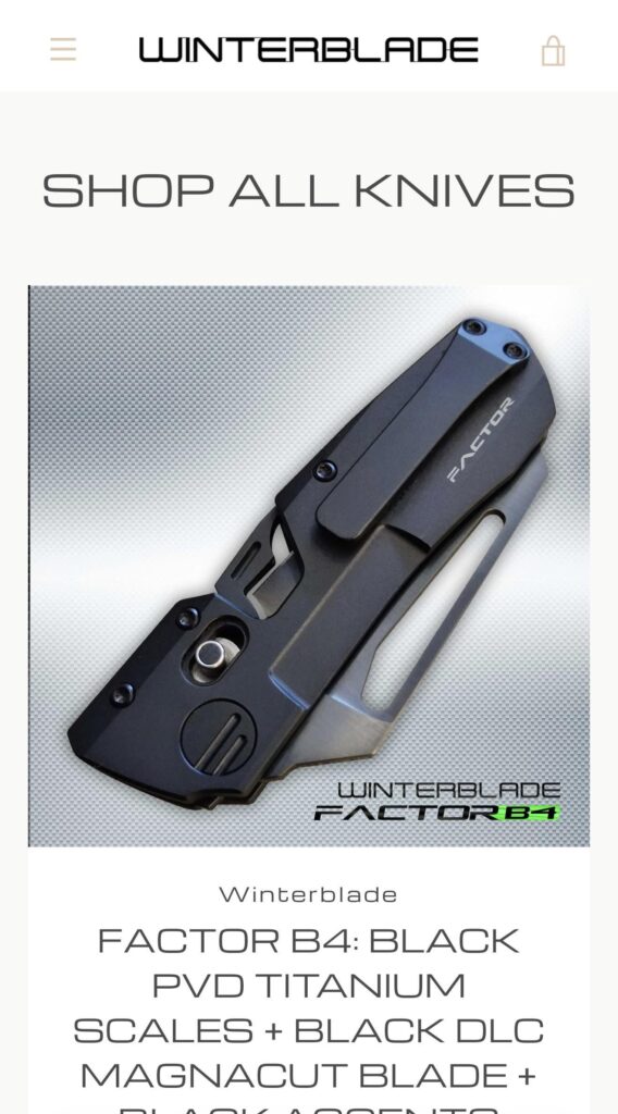 Winterblade in stock rn act fast