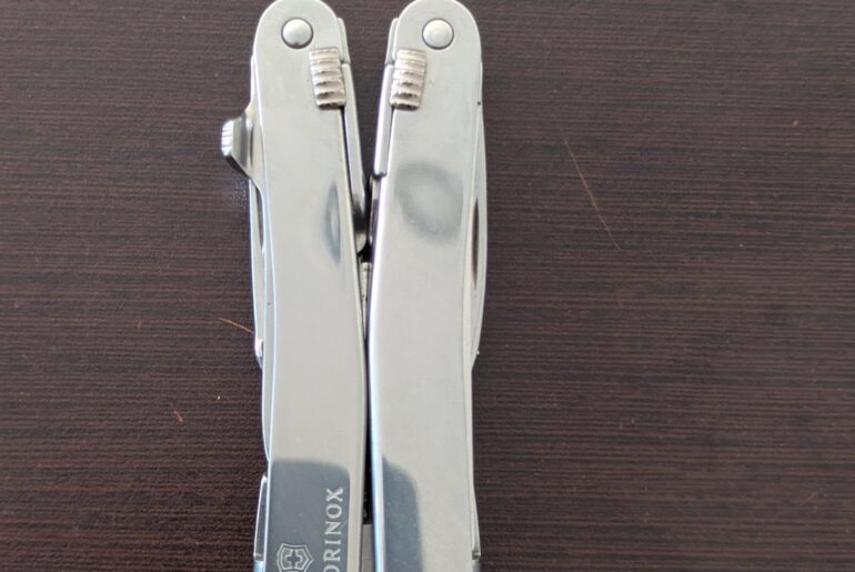 Bought my first Victorinox plier multitool and damaged it