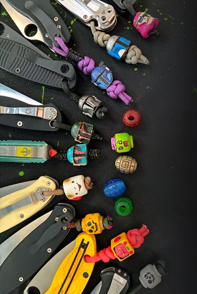 When your bead game is just as serious as your blade game.