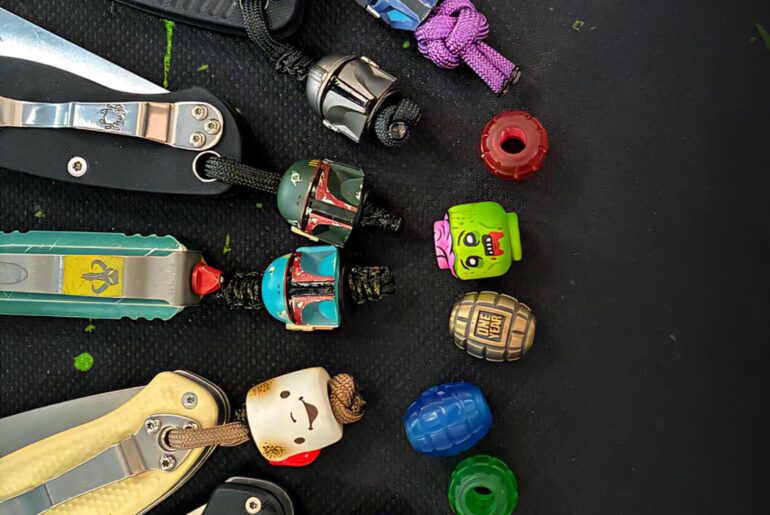 When your bead game is just as serious as your blade game.