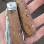 Fixed up 2 knifes with my budy