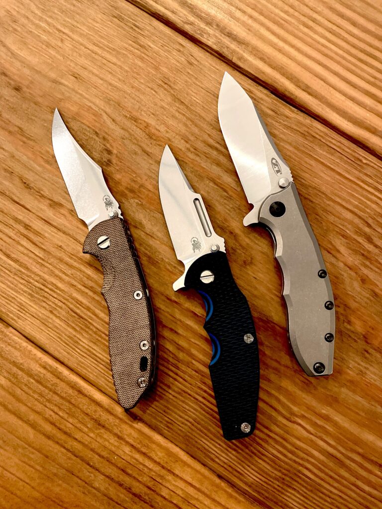 My top 3 Hinderer knives.