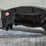 didn't feel like waiting between 4 and 8 weeks for somone across the country to fabricate a manix 2 XL backspacer out of titanium, so i figured id just do it on me own out of stainless steel cause i wanted it slightly heftier