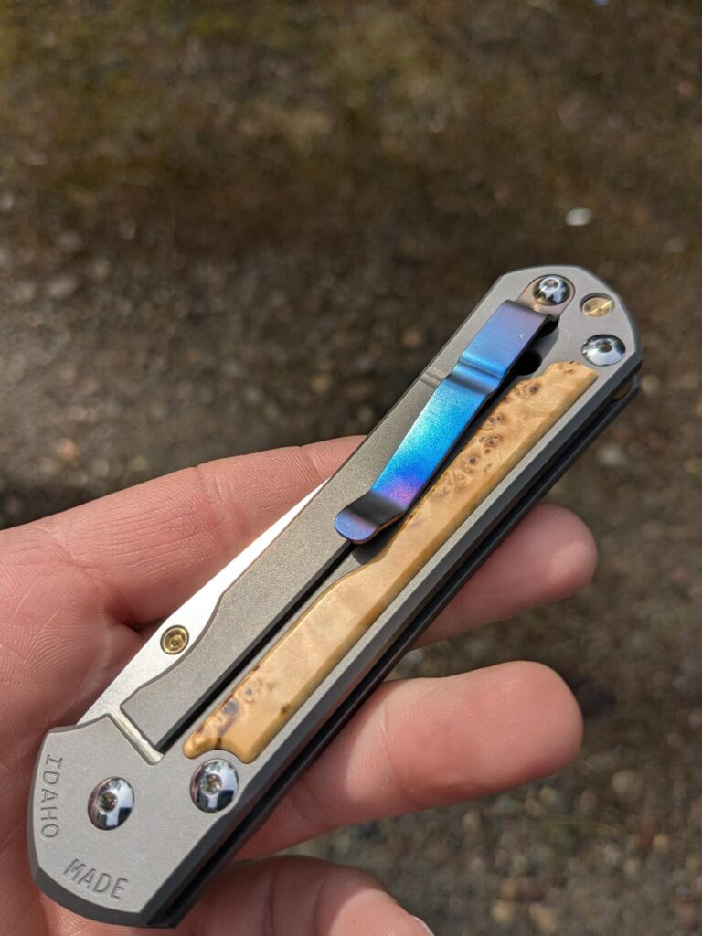 I think I overcooked my pocket clip.
