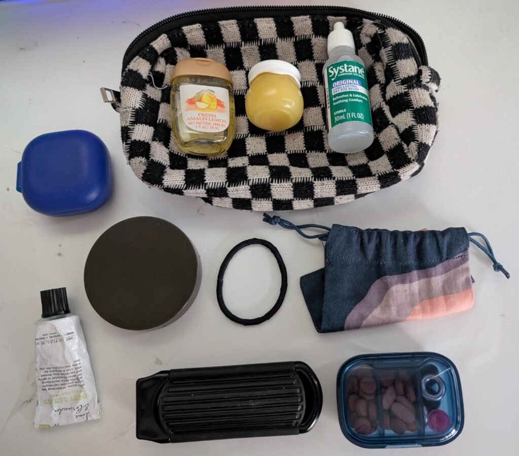 Current comfort edc for a female in a big city.
