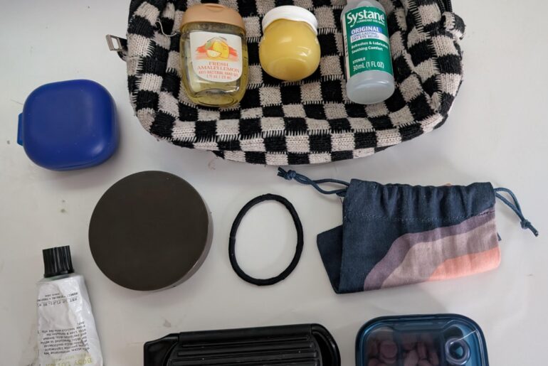 Current comfort edc for a female in a big city.