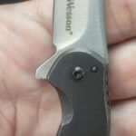 Now, I don't buy Smith & Wesson knives but after seeing this I had to grab it! "Drive". Full steel handle, frame lock. Very Snappy, Tiny flipper 👌