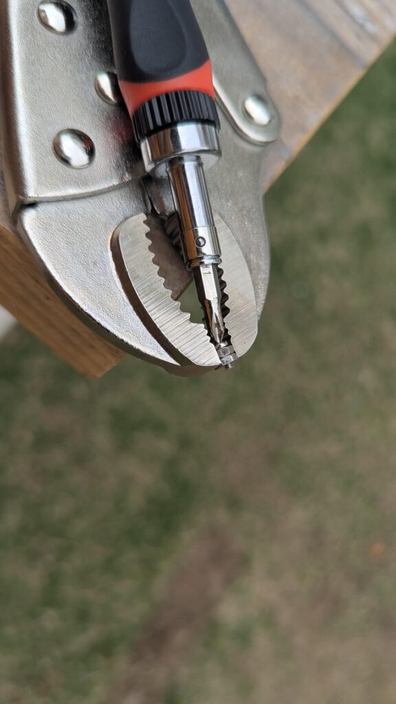 Shortening Convoy Clip Screws