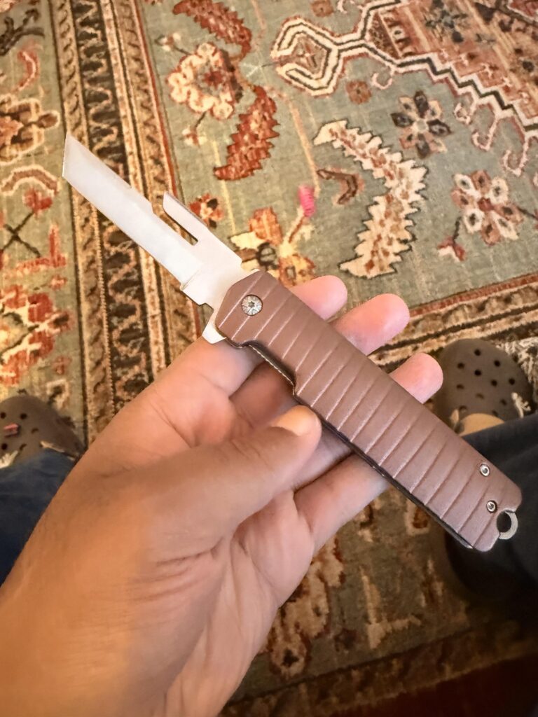 What’s your ridiculous but reliable daily carry? I’ll go first!
