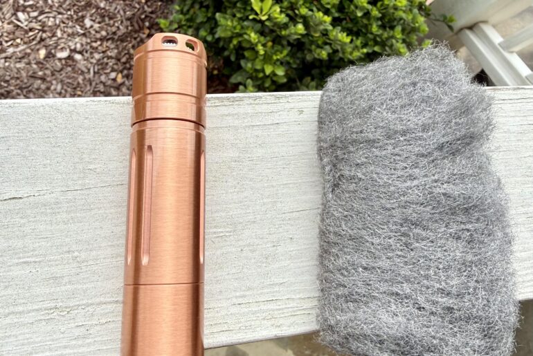 Copper S2+ feels so nice - patina ready