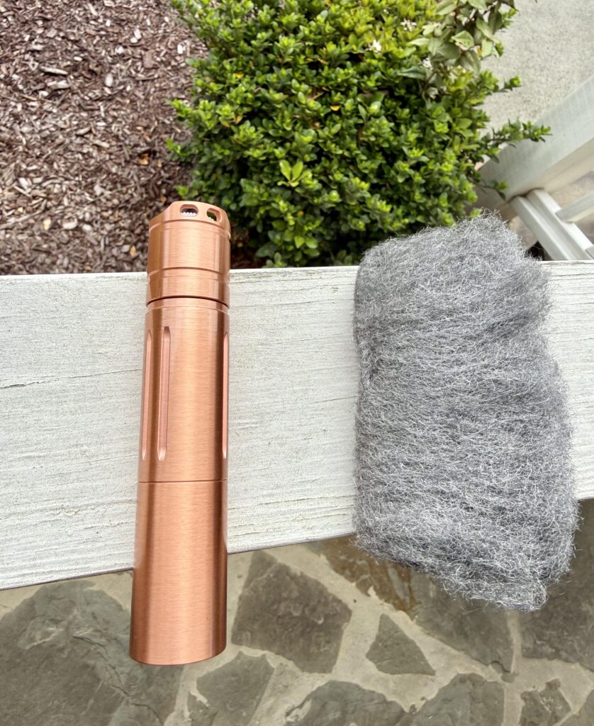 Copper S2+ feels so nice - patina ready