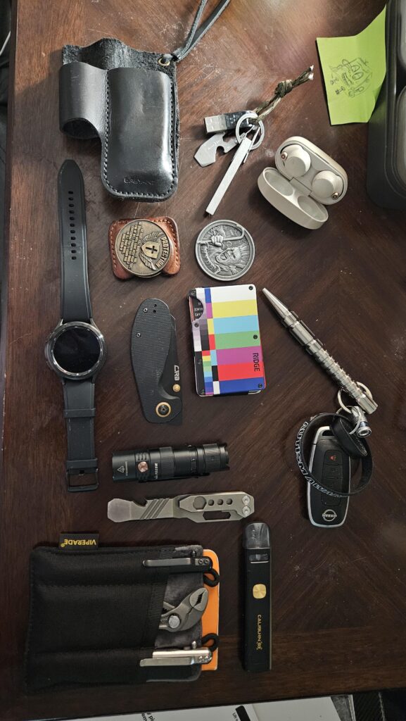 My EDC - Weekly job Carry