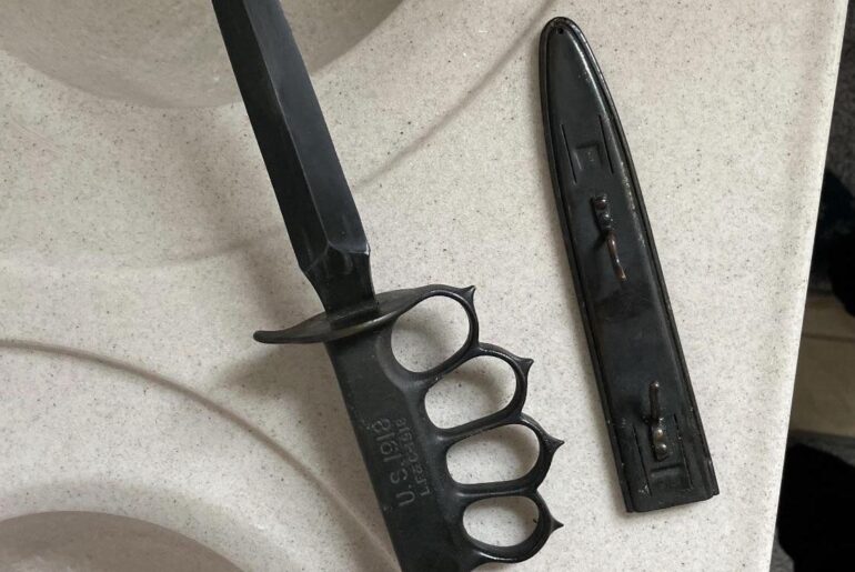 Is this the epitome of mall ninja or is it actually from WW1?