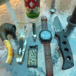 Friday afternoon grilling steaks carry