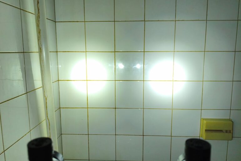 Two different Sofirn's HS21 have SFT40 spotlight emitter in slightly different warmths.