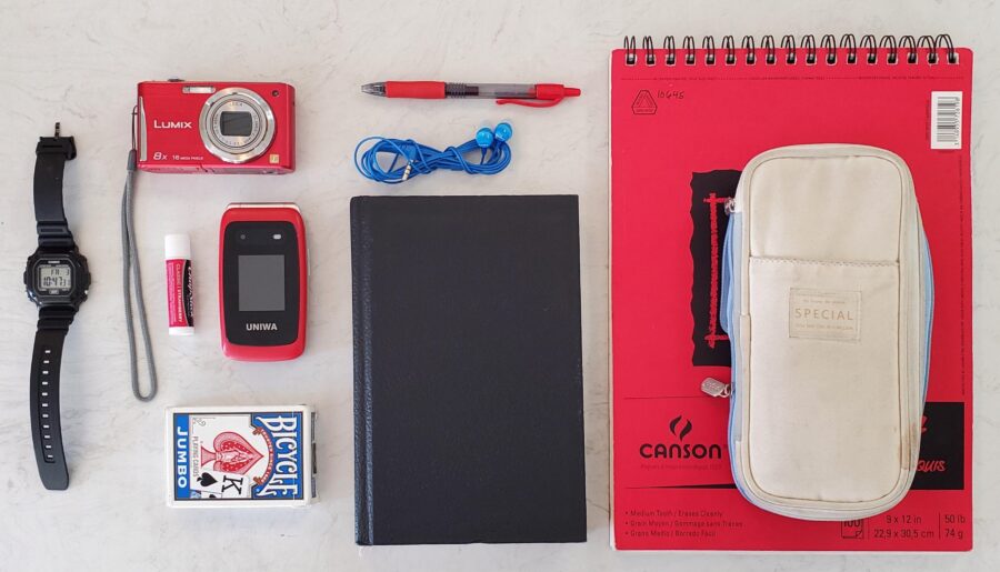 First time! My EDC as a phone addicted artist in Vegas