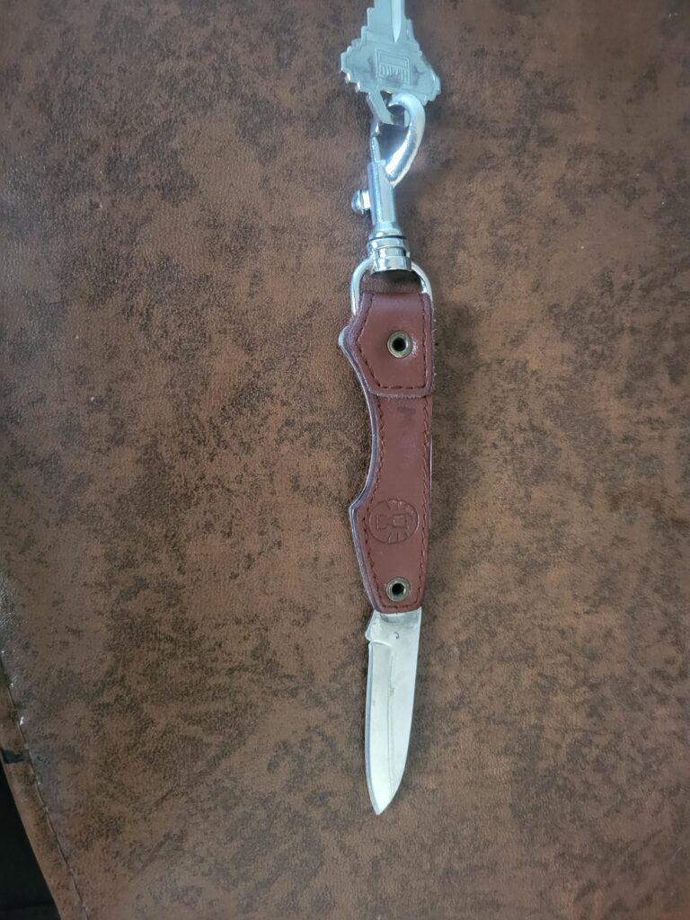 Coleman keychain