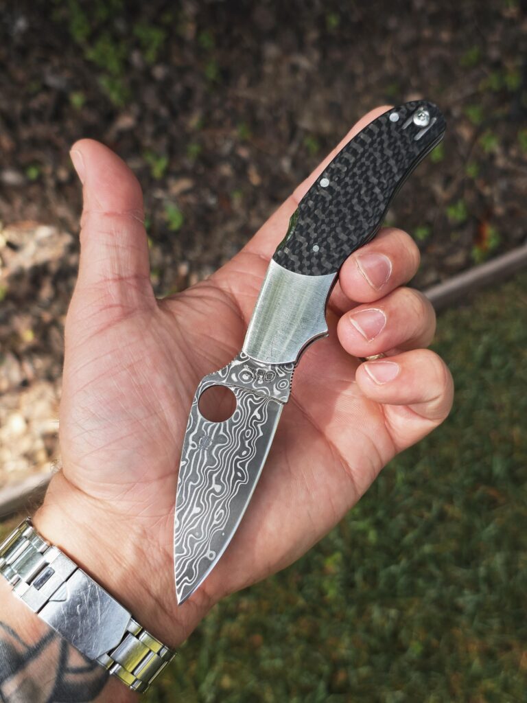 The Spyderco in my pocket today