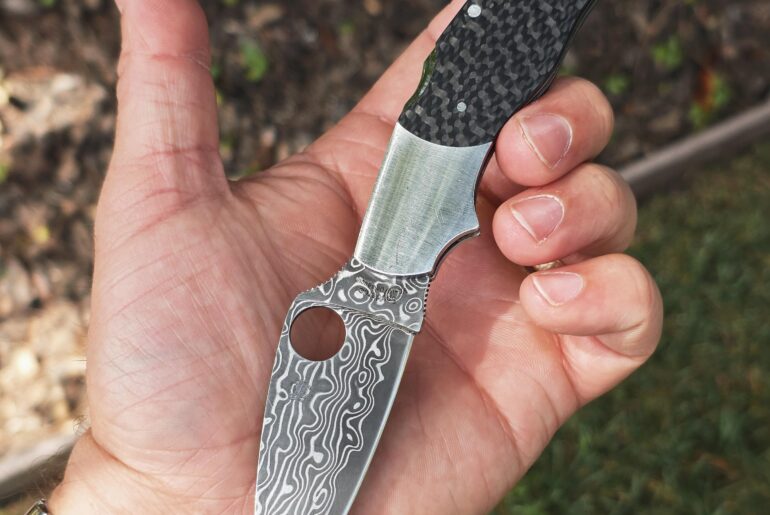 The Spyderco in my pocket today