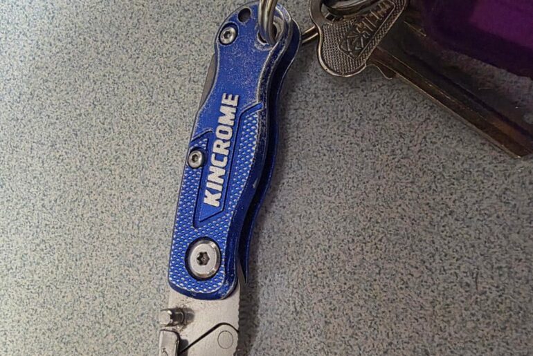 I lost my leatherman. First real knife.