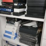 How do you store boxes from your knives?