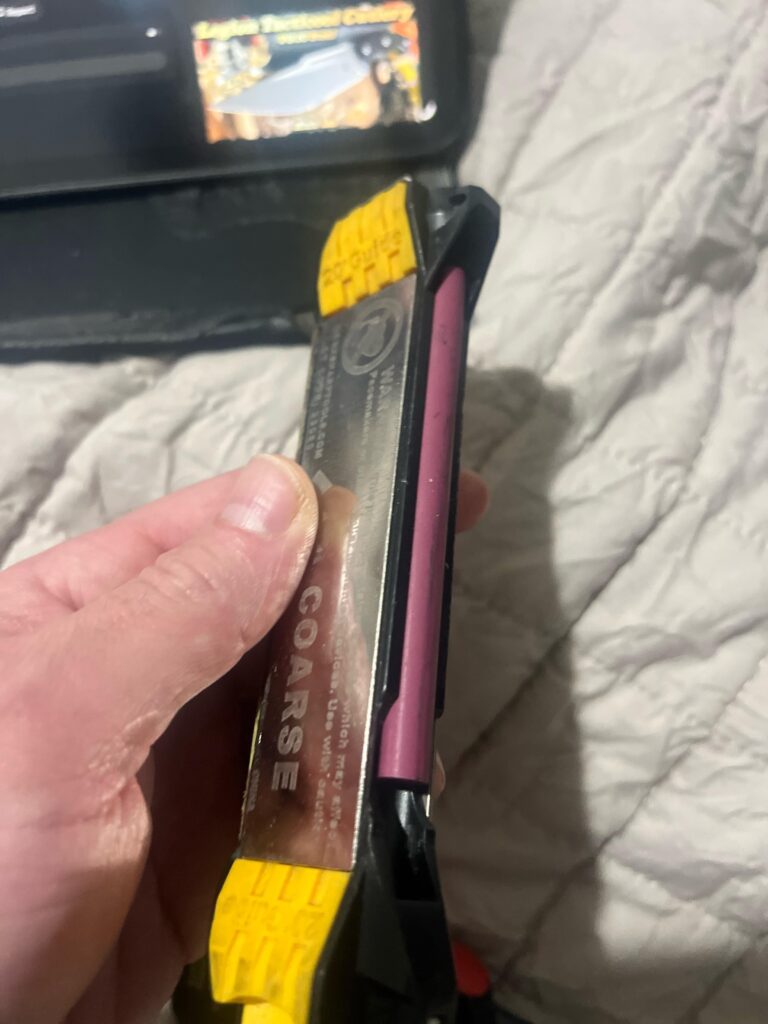 Replaced the ceramic rod with ruby stone but it’s like an inch too short 😡btw…anyone figure out a way to modify these 20° angles to say….17°?