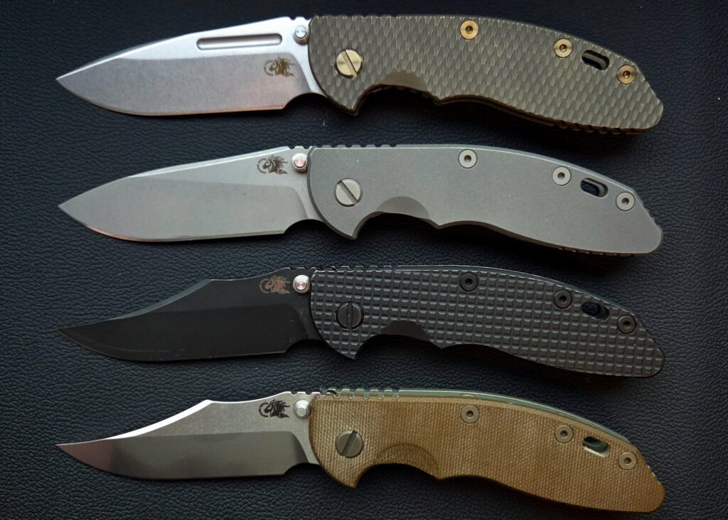 My Collection of Hinderer XM-18 Non-Flippers