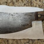 Carbon Steel Cleaver, safe to use with food?
