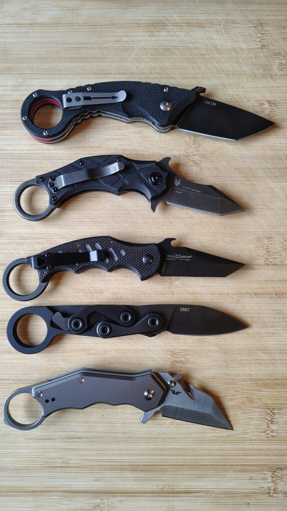 Do you know other straight edge karambits ?