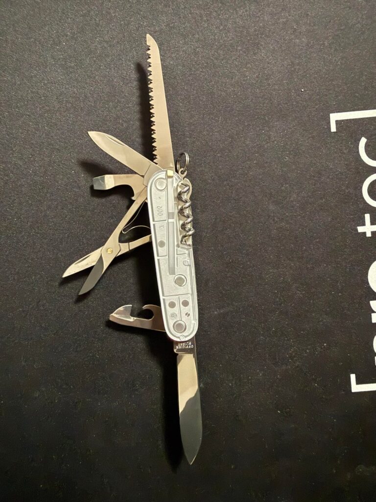 New Victorinox Huntsman addition after I lost my old one !! Thoughts ? (I love the transparent silver)