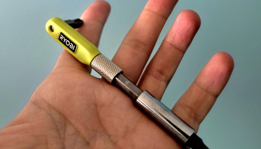 Don’t sleep on the Ryobi doorknob installation driver